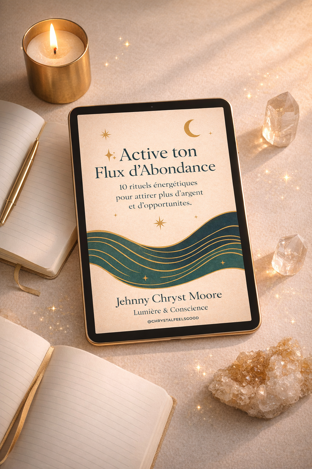 Active ton Flux d'Abondance — Le protocole en 10 étapes pour sortir du manque et recevoir ce qui t'appartient déjà