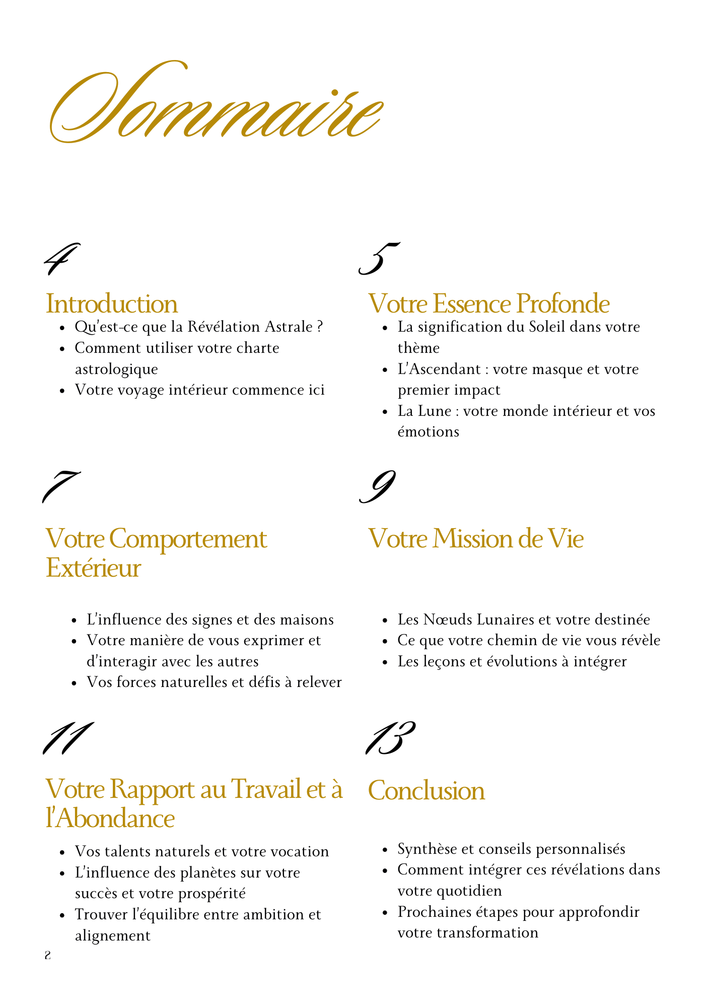RÉVÉLATION ASTRALE ESSENTIELLE